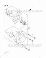 WATER PUMP for Suzuki BURGMAN 200 2013
