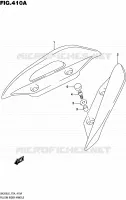 BACKREST for Suzuki BURGMAN 200 2016
