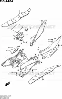 FOOTREST for Suzuki BURGMAN 200 2016