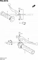 HANDGRIPS   LEVERS  for Suzuki BURGMAN 200 2016
