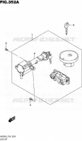 LOCK SET for Suzuki BURGMAN 200 2016