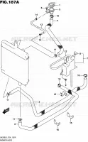 RADIATOR HOSE for Suzuki BURGMAN 200 2016