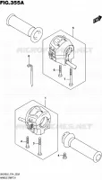 SWITCHES for Suzuki BURGMAN 200 2016
