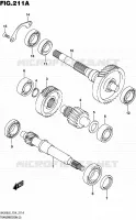 TRANSMISSION (2) for Suzuki BURGMAN 200 2016