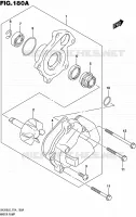 WATER PUMP for Suzuki BURGMAN 200 2016