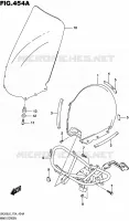 WINDSCREEN for Suzuki BURGMAN 200 2016