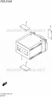 BATTERY for Suzuki ADDRESS 110 2015