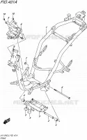 FRAME for Suzuki ADDRESS 110 2015