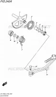 KICK STARTER for Suzuki ADDRESS 110 2015