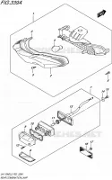 TAIL LIGHT ASSY for Suzuki ADDRESS 110 2015