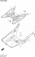 FOOTREST for Suzuki ADDRESS 110 2016