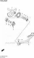 KICK STARTER for Suzuki ADDRESS 110 2016