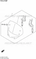 OPTIONS (WIND SCREEN) for Suzuki ADDRESS 110 2016