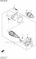 STARTER MOTOR for Suzuki ADDRESS 110 2016