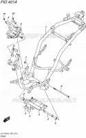 FRAME for Suzuki ADDRESS 110 2015