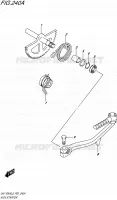KICK STARTER for Suzuki ADDRESS 110 2015