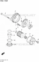 OIL PUMP for Suzuki ADDRESS 110 2015