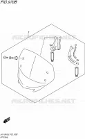 OPTIONS (WIND SCREEN) for Suzuki ADDRESS 110 2015