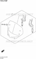 OPTIONS (WIND SCREEN) for Suzuki ADDRESS 110 2015