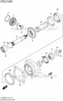 DRIVESHAFT for Suzuki BOULEVARD 1500 2016