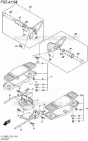 FOOTREST for Suzuki BOULEVARD 1500 2016