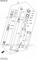 FRONT FORK for Suzuki BOULEVARD 1500 2016