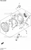 HEADLIGHT for Suzuki BOULEVARD 1500 2016