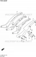 REAR FRAME for Suzuki BOULEVARD 1500 2016
