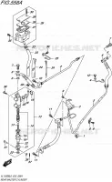 REAR MASTER CYLINDER for Suzuki BOULEVARD 1500 2016