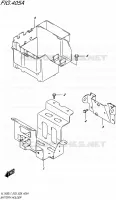 BATTERY BOX   TOOLS for Suzuki BOULEVARD 1500 2017