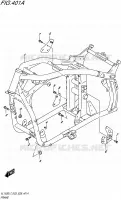 FRAME for Suzuki BOULEVARD 1500 2017