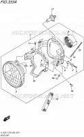 HEADLIGHT for Suzuki BOULEVARD 1500 2017