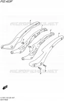 REAR FRAME (VL1500TL7 E28) for Suzuki BOULEVARD 1500 2017