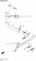 STAND (VL1500BL7 E33) for Suzuki BOULEVARD 1500 2017