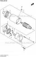 STARTER MOTOR for Suzuki BOULEVARD 1500 2017