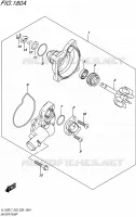 WATER PUMP for Suzuki BOULEVARD 1500 2017