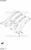 REAR FRAME for Suzuki BOULEVARD 1500 2016