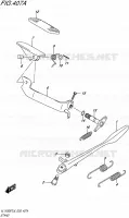 STAND for Suzuki BOULEVARD 1500 2016