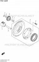 STARTER MOTOR CLUTCH for Suzuki BOULEVARD 1500 2016