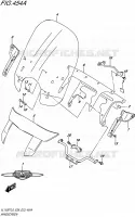 WINDSCREEN for Suzuki BOULEVARD 1500 2016