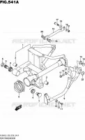 SWINGARM for Suzuki BOULEVARD 800 2015