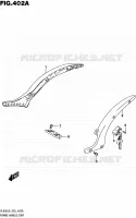 FRAME HANDLE GRIP for Suzuki BOULEVARD 800 2016