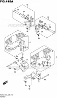 FOOTREST for Suzuki BOULEVARD 800 2017