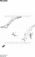 FRAME HANDLE GRIP for Suzuki BOULEVARD 800 2017
