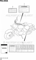 LABEL (VL800L7 E03) for Suzuki BOULEVARD 800 2017