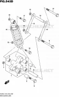 SHOCK ABSORBER LINKAGE (VL800TL7 E03) for Suzuki BOULEVARD 800 2017