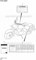 LABEL for Suzuki BOULEVARD 800 2015