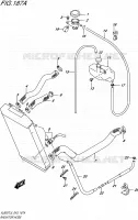 RADIATOR HOSE for Suzuki BOULEVARD 800 2015