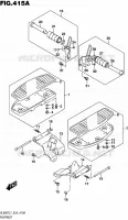 FOOTREST for Suzuki BOULEVARD 800 2017