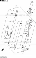 FRONT FORK for Suzuki BOULEVARD 800 2017